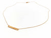 Ginette NY necklace Baguette necklace Rose gold 58 Facettes 1964552CN
