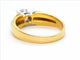 Bague 56 Bague Solitaire Or jaune Diamant 58 Facettes 06326CD