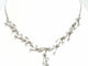 Collier Collier Or blanc Diamant 58 Facettes 06599CD