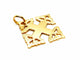 Pendentif Pendentif Croix Or jaune 58 Facettes 1212055CN