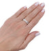 Ring 56 Tiffany & Co. ring, “Atlas”, white gold, diamonds. 58 Facettes 32339