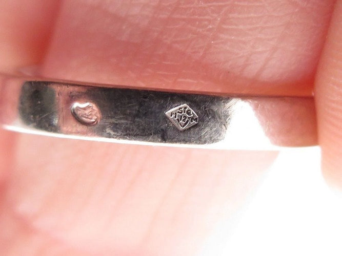 Bague 54 vintage bague CARTIER tank solitaire en or 18k diamant princesse 0.25ct 58 Facettes 257979