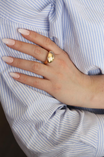 Bague 53 Bague Cocktail Or jaune 58 Facettes 2041080CN