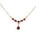 Necklace Necklace Yellow gold Ruby 58 Facettes 1655385CN