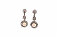 Earrings Antique opal and diamond earrings 58 Facettes 25277dv