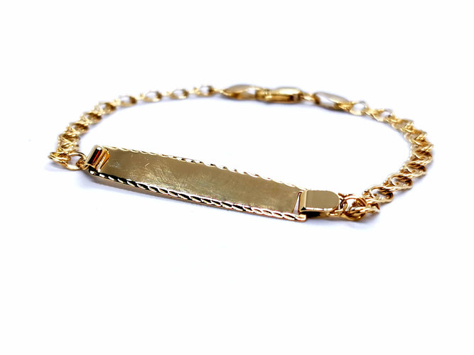 Bracelet Bracelet Gourmette Or jaune 58 Facettes 990024CD