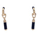 Chaumet Creole earrings, “Touch Wood”, yellow gold, wood. 58 Facettes 32796