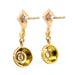 Earrings Diamond, gold and platinum earrings 58 Facettes FB5E74F96A2F4FB8AF77EBBC06AED1FC