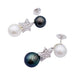 Earrings Chanel earrings, "Comète", white gold, diamonds, pearls. 58 Facettes 32771