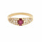 Bague 52 Bague Or jaune Rubis Diamants 58 Facettes CF2378-100