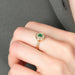 Ring 54 / Yellow Gold GOLD & TOURMALINE RING 58 Facettes BO/220014