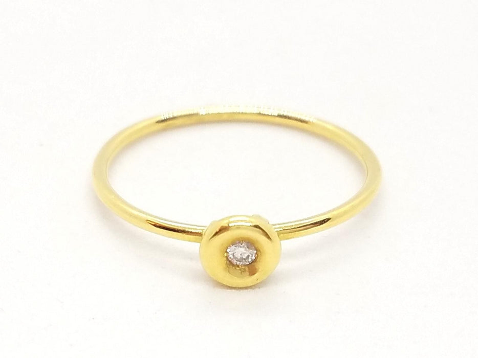 Bague 52 Bague Or jaune Diamant 58 Facettes 579280RV