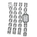 Chanel Watch, “Première Céramique”, steel, ceramic, diamonds. 58 Facettes 32000