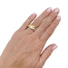 Ring 49 Cartier ring, "Trinity", 3 golds. 58 Facettes 33033