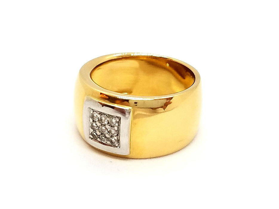 Bague 54 Bague Or jaune Diamant 58 Facettes 807675CN