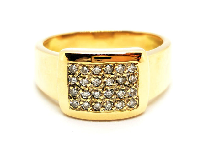 Bague 63 Bague Or jaune Diamant 58 Facettes 1349760CN