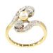 Bague 56 Bague diamant et perle 58 Facettes 21279-0618