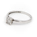 Bague 54 Bague Or blanc Diamant 58 Facettes 1887749CN