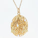 Pendant Old gold pendant and fine pearls 58 Facettes 22-134