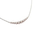 Necklace White gold diamond line necklace 58 Facettes
