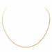 Necklace Popcorn mesh necklace Rose gold 58 Facettes 2340401CN