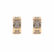 Earrings “HERMES” GOLD & DIAMOND EARRINGS 58 Facettes BO/220056 RIV