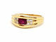 Bague 53 Bague Or jaune Rubis 58 Facettes 713701CN
