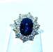 Ring Elegant sapphire ring 58 Facettes