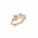 CHAUMET ring - “Liens” ring Pink gold Diamonds 58 Facettes 082179