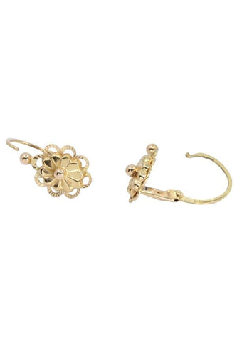 Boucles d'oreilles DORMEUSES ANCIENNES 58 Facettes 061051