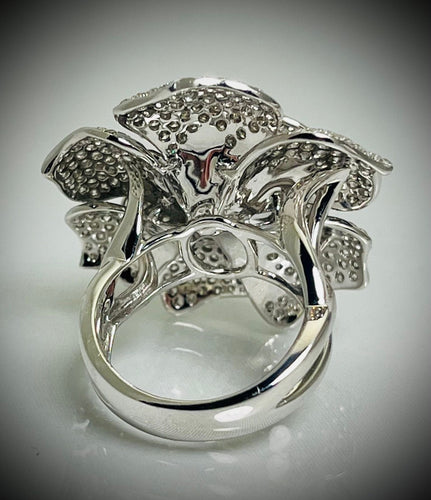 Bague Bague Camélia Diamants 58 Facettes f40lp25