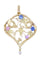 Pendentif Pendentif saphirs perle tourmalines 58 Facettes 079811