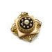 Brooch Pendant Brooch Yellow gold and pearls 58 Facettes 230210R