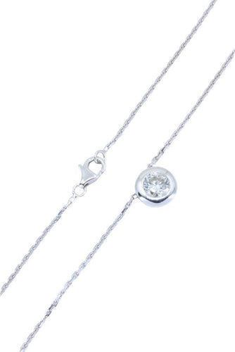 Collier COLLIER SOLITAIRE DIAMANT 0.80 CARAT 58 Facettes 056731