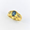 Bague 55 Bague en Or jaune, Saphir & diamants 58 Facettes 20400000632