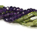 Necklace Amethyst and peridot twist necklace 58 Facettes S69