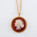 Pendant Twisted pendant - old cameo 58 Facettes 1040