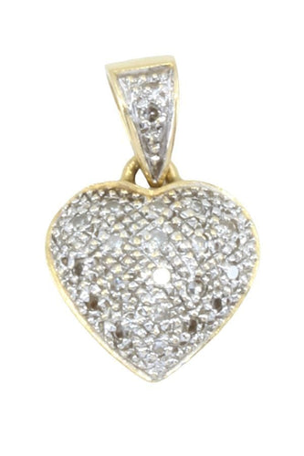 Pendentif PENDENTIF COEUR DIAMANTÉ 58 Facettes 052041