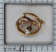Brooch Gold brooch with diamond 58 Facettes 22152-0311