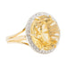 Ring 62 Cocktail Ring Yellow Gold Citrine 58 Facettes 2441316CN
