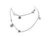 HERMES necklace - Ex-Libris 80 Sautoir necklace in silver and rose gold 58 Facettes 250933