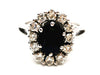Ring 52 Flower Ring White Gold Sapphire 58 Facettes 1269764CN