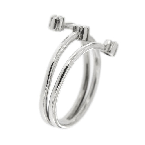 Bague 55 Bague Trilogie diamants 58 Facettes 27557