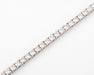 Bracelet Bracelet riviere en diamant et or gris 58 Facettes 0