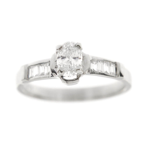 Bague 54 Bague Solitaire diamants 0,68 ct 58 Facettes 1608