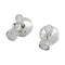 Boucles d'oreilles Pendantes en or blanc et diamants 58 Facettes 30147