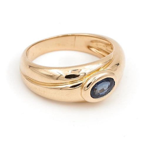 Bague 53 Bague Or jaune Saphir 58 Facettes 1692606CN