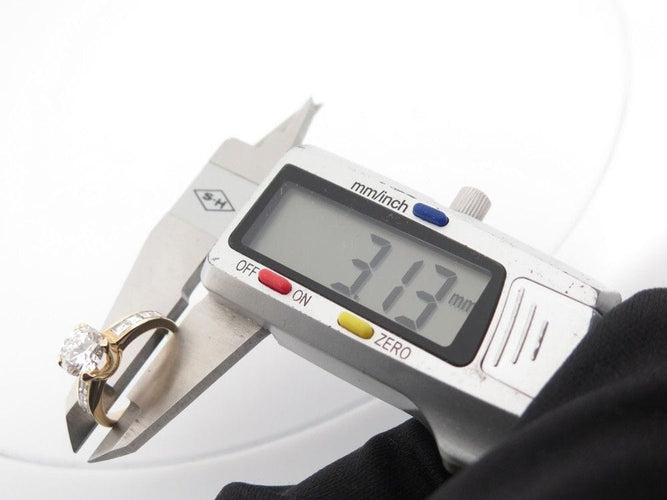 Bague 51 bague or jaune 18k sertie diamant solitaire 1.92ct 58 Facettes 254434