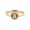 Bague 53.5 / Diamants / Or Jaune BAGUE "JOSEPHINE" OR & DIAMANT 58 Facettes BO/220034/
