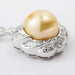 18kt gold, diamonds and pearl necklace 58 Facettes